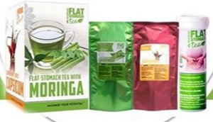 Open image in slideshow, Flat Tummy Tea - Flat Stomach Tea with Moringa and Capsicum 28 days
