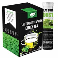 Open image in slideshow, Flat Tummy Tea with Green Tea - 28 days
